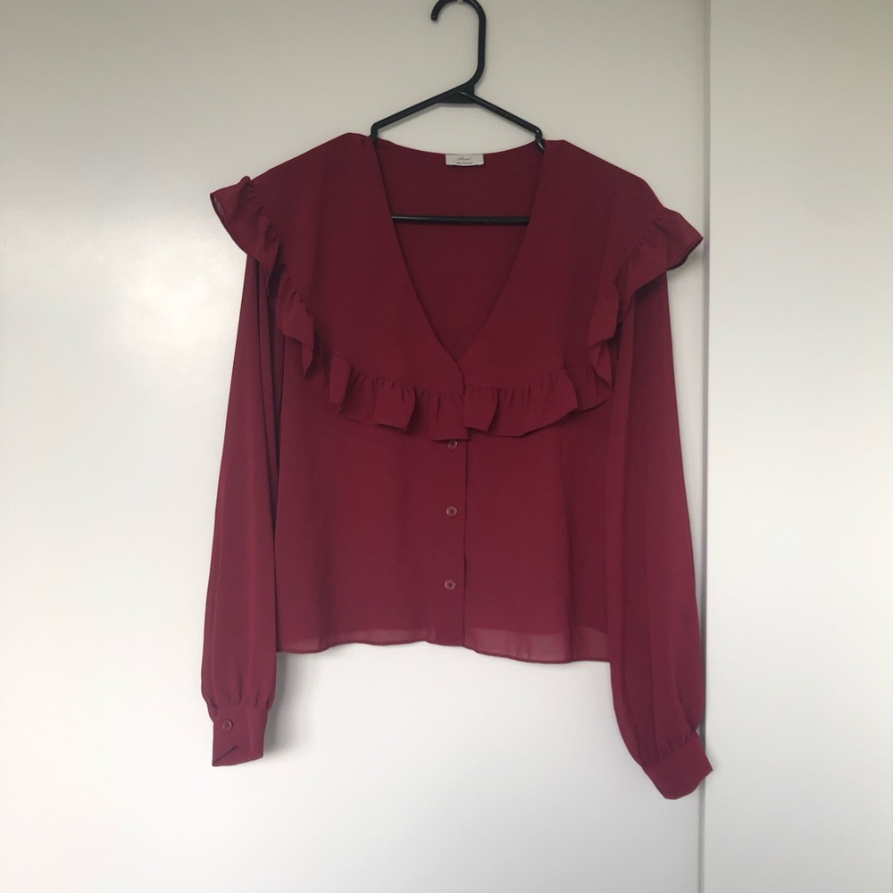 WILFRED Ruffle Blouse - Picture 4 of 7